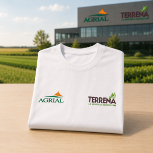 T-shirt co-brandé